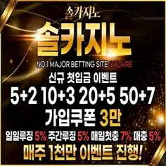 메이저카지노 배팅사이트 솔카지노입니다